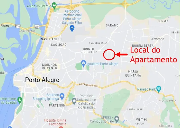 Apartamento Ap104 - Completo, 3 Quartos Confortáveis *